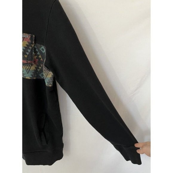 Empyre Hoodie Aztec Pattern With Pockets Pullover Size Large Colorful Retro - Picture 2 of 10